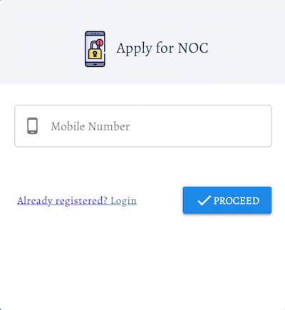 mobile number input
