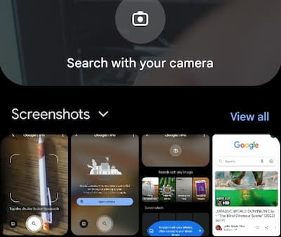 Select Images Google Lense