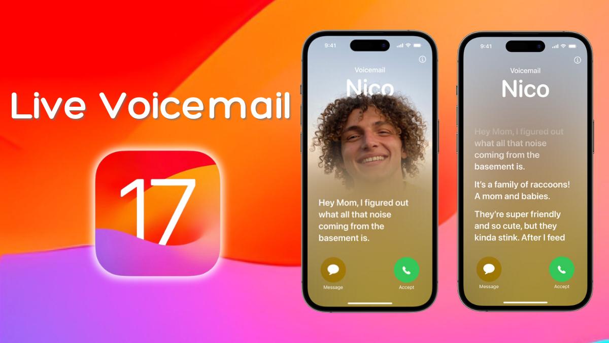 How to use Iphone Live Voicemail Features in IOS 17