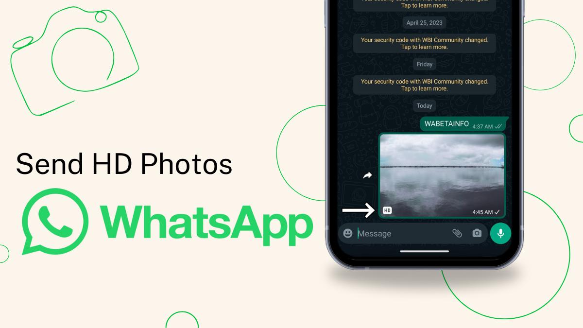 how to send high quality photos in whatsapp