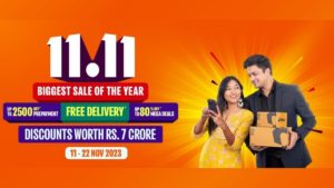 Daraz 11.11 The Biggest Sale of the Year